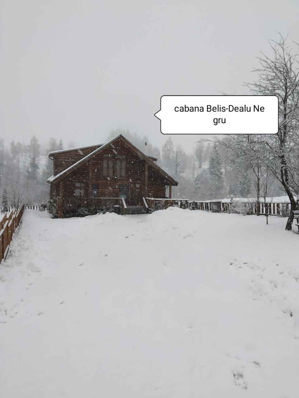 Cabana Belis Dealu Negru Exterior photo